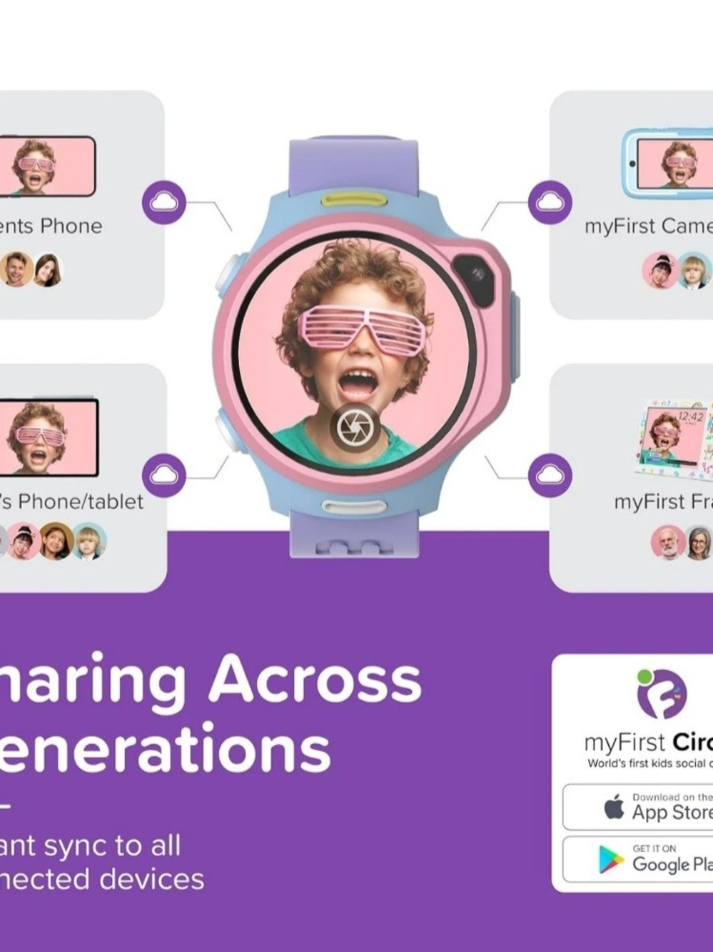 Ultimate Smartwatch Bundle - Purple and Pink Kids Watch - Picture 12 of 14